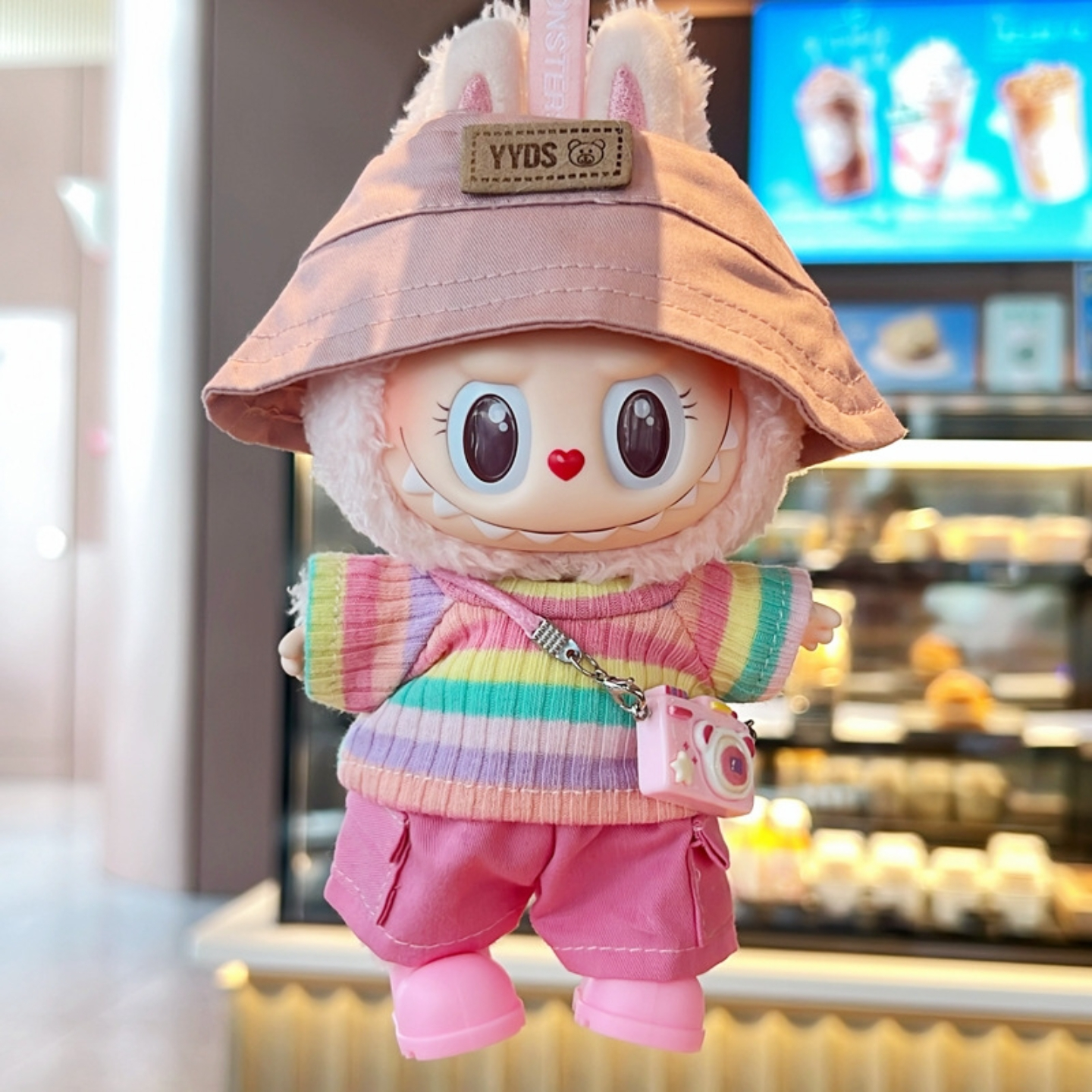 拉布布小玩偶labubu公仔娃衣套装