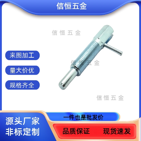 分度销今尾L型粗牙分割式定位柱弹簧销旋钮柱塞 LBLT /8/10/12/16