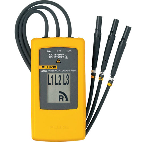 FLUKE福禄克F9040大屏幕数字相序旋转指示仪可确定磁场