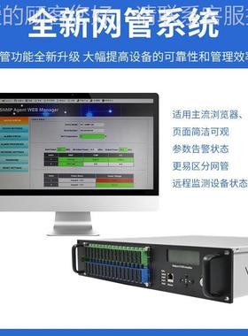 厂家直供150nm  EDFA光放大器32口18dB5F输出WDM黑色TTH104高增益
