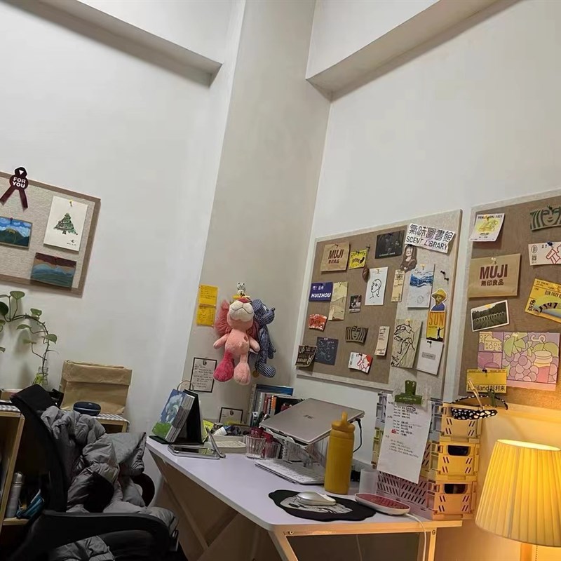 家用装饰软木板照片墙留言板记事板软木板