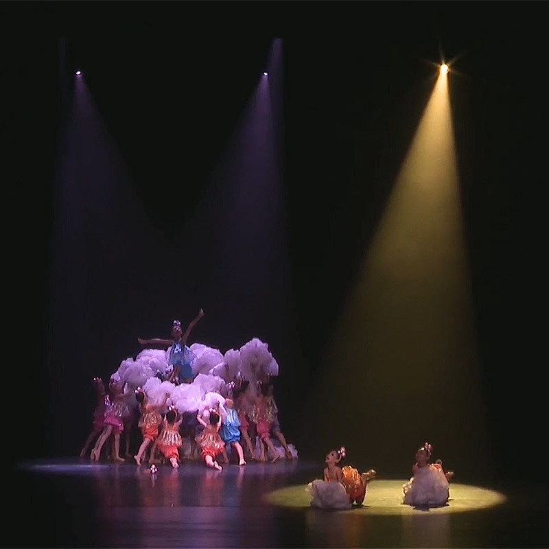 童趣创意舞蹈泡泡像云朵演出服装道具女童舞台表演服装少儿群舞