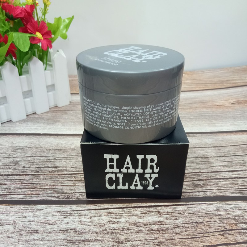 STYLIST造型师简派纹理塑型发泥定型持久清香自然蓬松定型造型泥