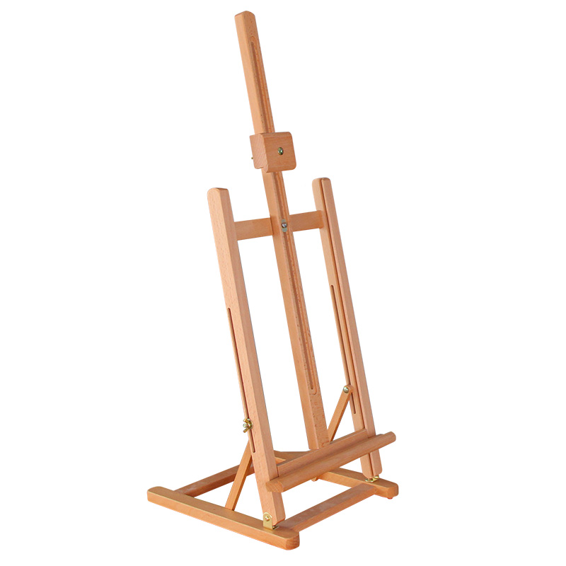 画架桌面台式美术生专用美术画架三角展架油画架儿童小型迷你木制