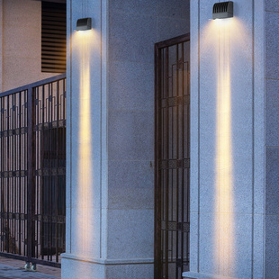 一束光聚光灯led户外大门口庭院外墙壁灯洗墙灯防水室外洗墙射灯