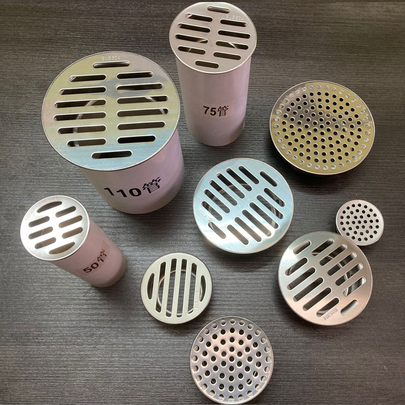 卫生间排气管外罩室内通风口75/110/160管不锈钢风帽出风口防老鼠