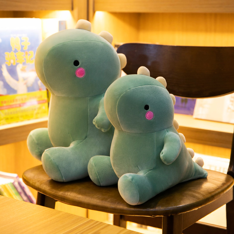 恐龙毛绒玩具公仔床上睡觉抱枕小可爱玩偶女孩布娃娃W儿童生日礼