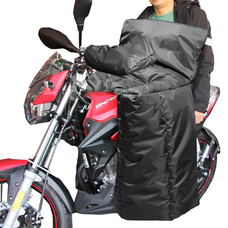 冬季挡风被1f25跨骑款摩托车男护膝保暖防寒防风护腿加厚大牛津布