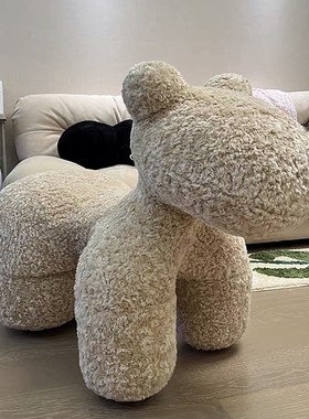 网红小马椅子动物造型座椅儿童y沙发客厅装饰大摆件落地乔迁送礼