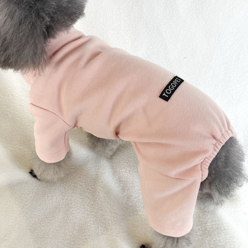 纯色四脚打底衫雪纳瑞博美小型犬狗C狗衣服宠物泰迪柯基比熊春秋