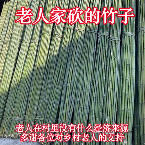 竹竿菜园搭架竹子杆四q季豆角架杆子菜架竹篱笆栅栏围栏爬藤架地