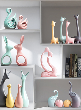 酒柜小摆件创意家居好物轻t奢风客厅电视柜玄关桌面高档网红装饰