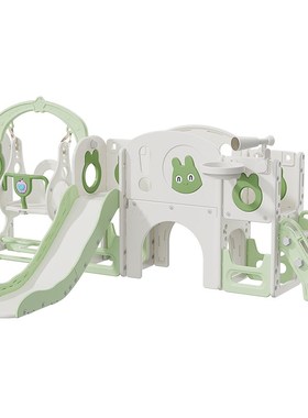 儿童滑滑梯大攀爬架家用室内秋千二合一宝K宝3到10岁婴儿家庭滑梯