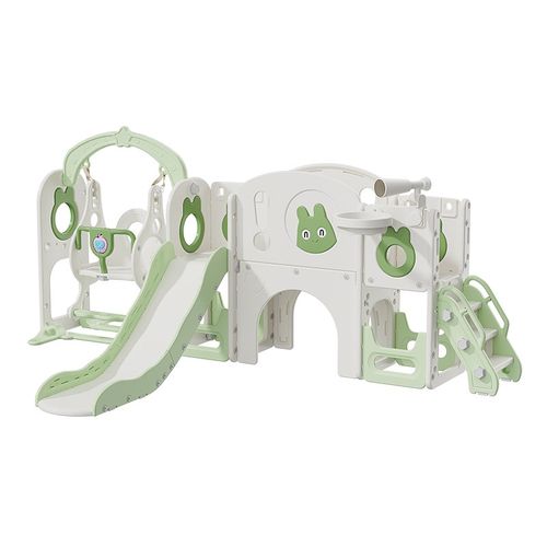 儿童滑滑梯大攀爬架家用室内秋千二合一宝K宝3到10岁婴儿家庭滑梯