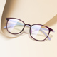 防辐射抗蓝光疲劳眼镜女款 平光护眼无度数看手机电脑不Z伤眼护目