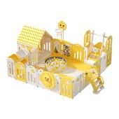 围栏婴儿防护栏宝宝客厅游戏爬行垫地上室内家Q用儿童折叠小户型