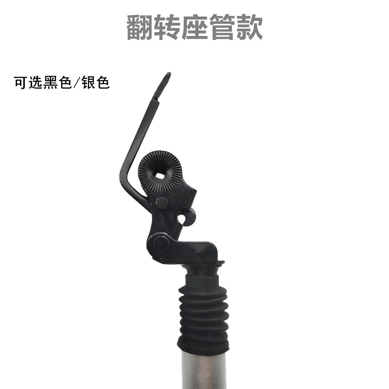 代驾车避震座管 折叠电动车31w.8/33.9减震翻转座杆直头弹簧坐杆