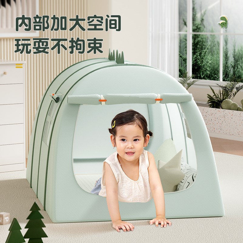 儿童帐篷室内家用男女孩户外游戏C屋公主城堡便携式折叠玩具小房