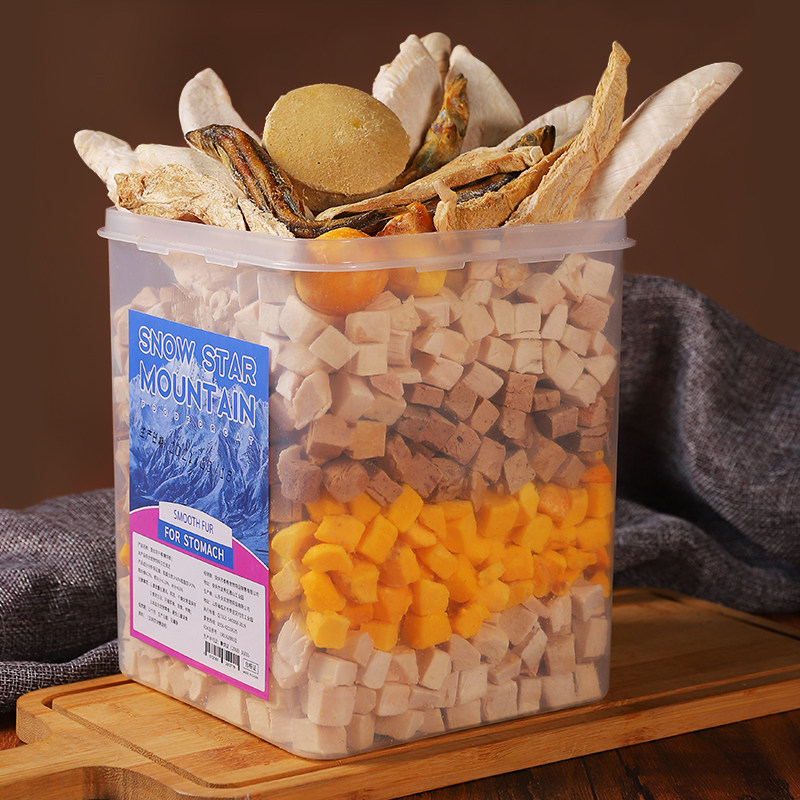 冻干猫零食鸡肉粒鸡胸肉宠物猫咪零食狗狗小肉干营养条发腮猫粮