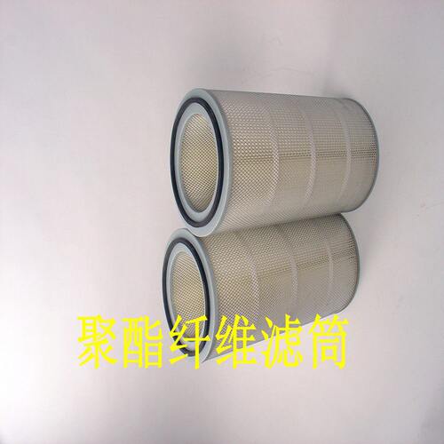 325*215*660毫米无纺布除尘滤筒  圆形车间钢厂抛丸机滤芯