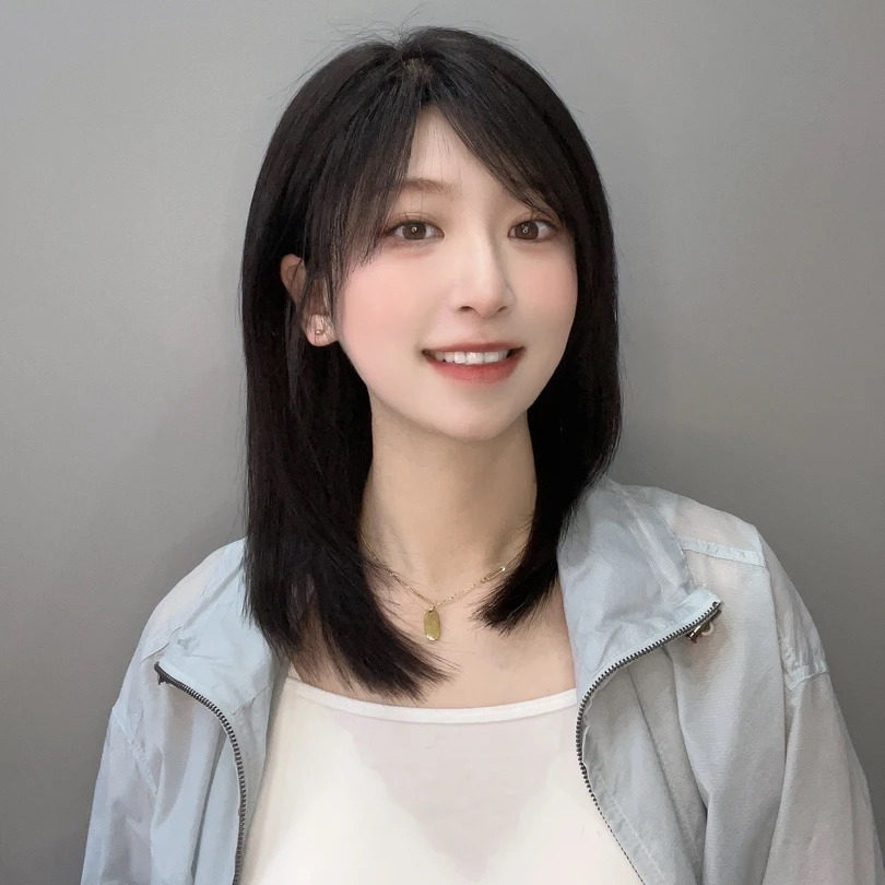 假发女全手织锁骨发递针中长发时尚夏季轻薄整顶假发头套厂家直销