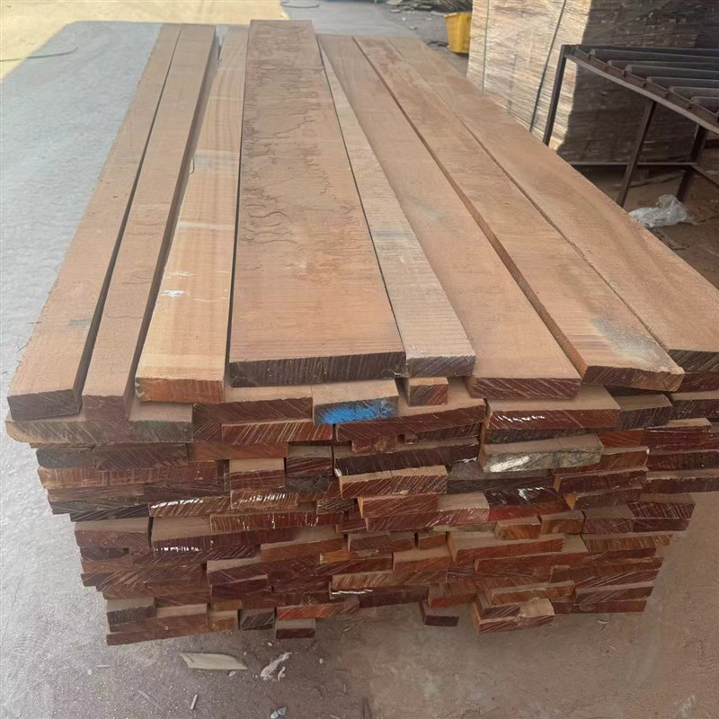厂家沙比利乌檀木沙比利大板实木板材 原木板材 菜板扶手木料