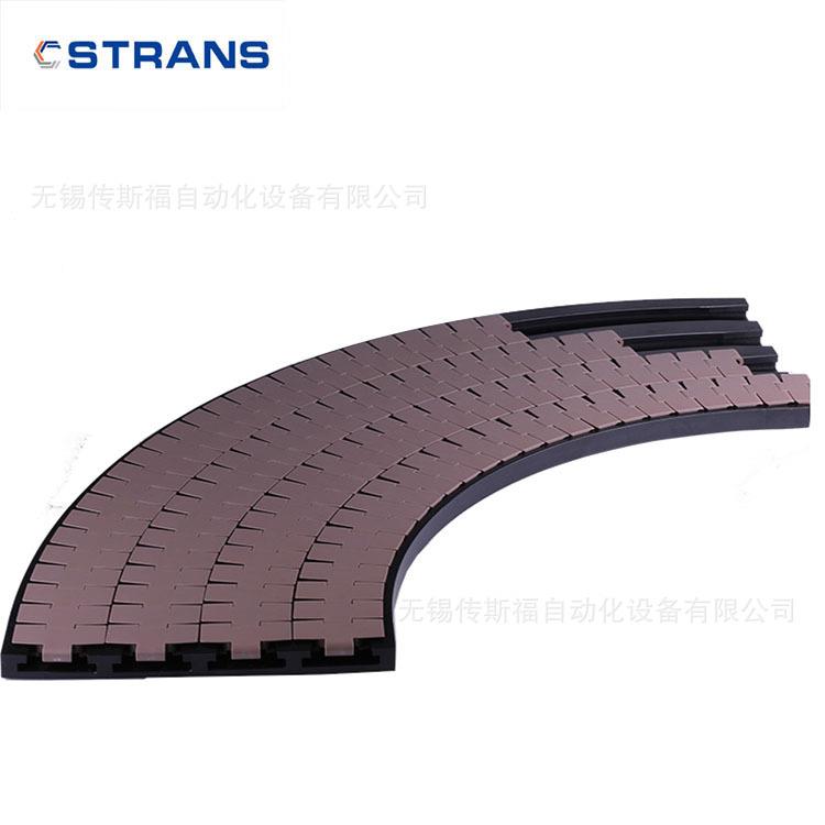 880TAB平板侧弯链板 转弯链板 聚甲醛链板 传输链板 输送链板导轨