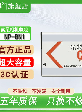 光燚适用于SONY索尼NP-BN1相机电池  DSCW310 DSCW350 DSCTX5 W320 W510 W520 W530 TX9C TX100 充电器