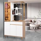 轻奢客厅入户玄关柜鞋 柜一体简约现代进门屏风装 饰柜餐厅隔断酒柜