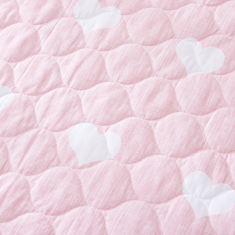 纯棉夹棉床笠四件套防滑加厚床罩卡通床罩防尘床垫保护套1.5米1.8