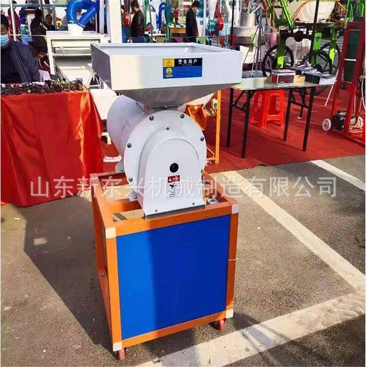 水稻脱芒机 家用小型打毛机 种子脱芒筛选一体机