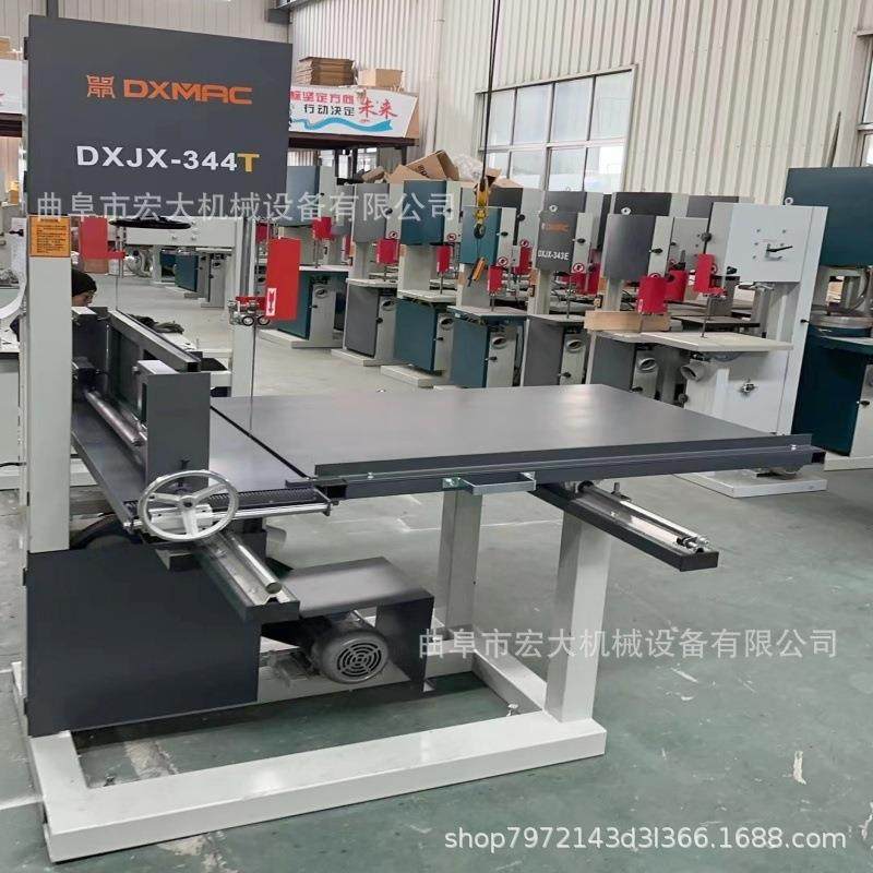 气缸压料玻璃纤维棉切割带锯机 立式滑轨推台锯 加大喉深口三轮锯,五金/工具,机床,淘宝优惠券,粉丝福利购,淘宝优惠卷