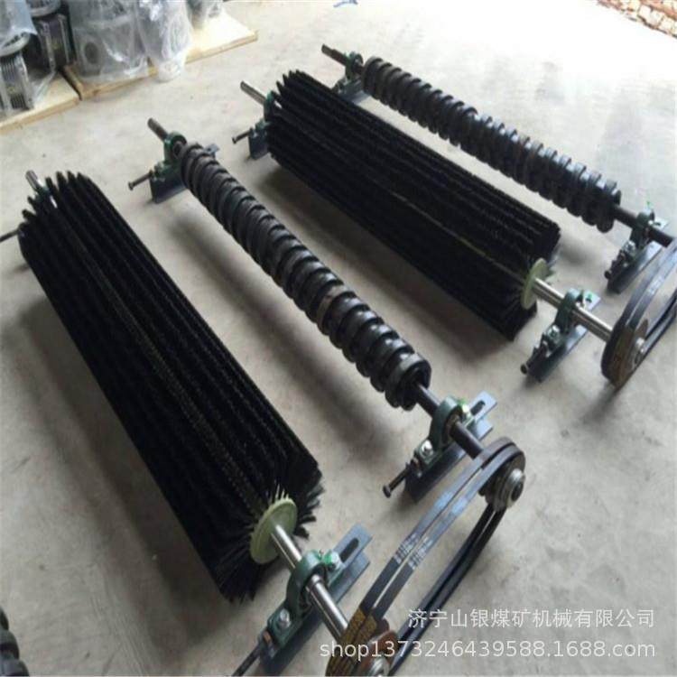 济宁玻璃粉尼龙毛刷 无动力滚刷清扫器 皮带运输机清洁现货,机械设备,矿山专用设备,淘宝优惠券,粉丝福利购,淘宝优惠卷