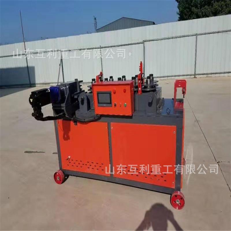 金属钢管九轮弯管机 数控圆管方管弯弧机 小型钢筋钢管弯管机