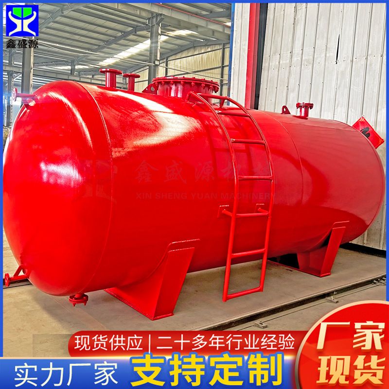 60立方液碱碳钢储罐 鑫盛源碳钢沥青储存罐 卧式储油罐地上柴油罐