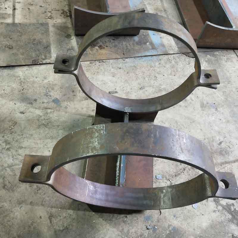 钣金紧固件定制加工钢板紧固件滚圆折弯冲压加工Q345紧固件加工