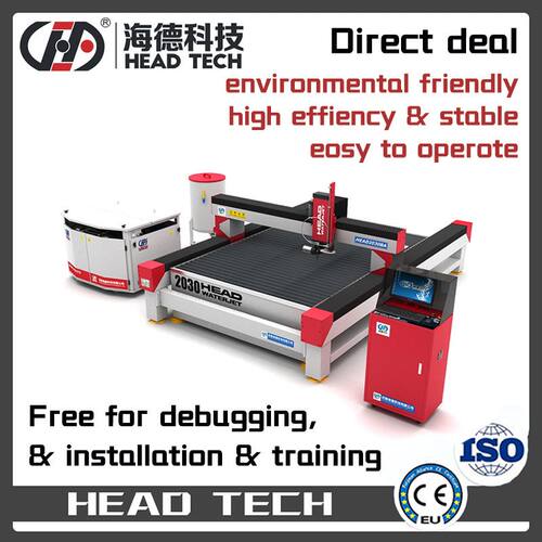 composite material GRP cutting waterjet cutting machine