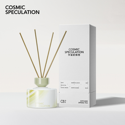 宇宙的猜想春雨白茶无火扩香室内新婚生日礼物卧室藤条香氛礼盒