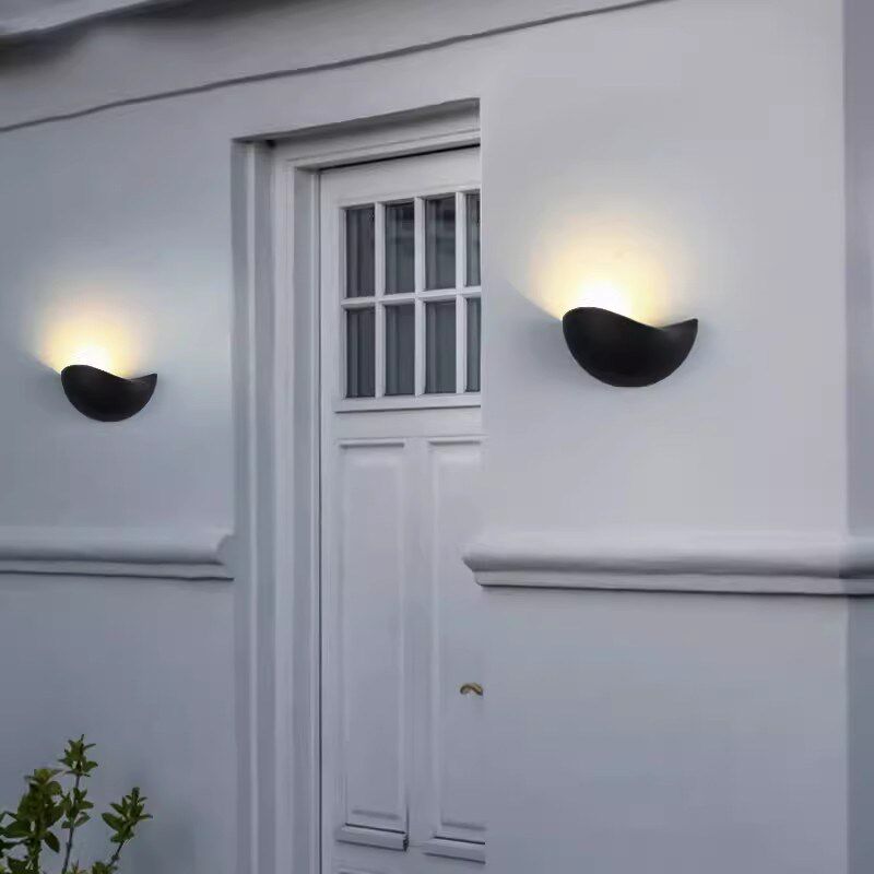 意式户外防水燕窝壁灯酒店民宿别墅庭院创意个性铝材楼梯走廊壁灯