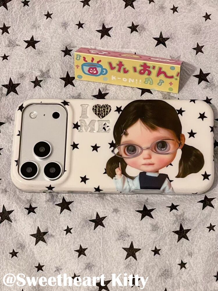 U2 ins可爱双马尾芭比女孩适用iphone17promax苹果16手机壳15少女个性防摔保护套