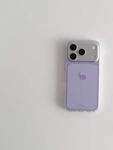 U2 适用软萌可爱紫色茄子苹果17新款小众手机壳iPhone16pro Max小清新个性15防摔保护套