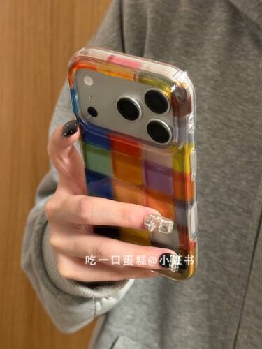 U2 透彩满屏冰块适用苹果17promax手机壳iphone1615网红ins