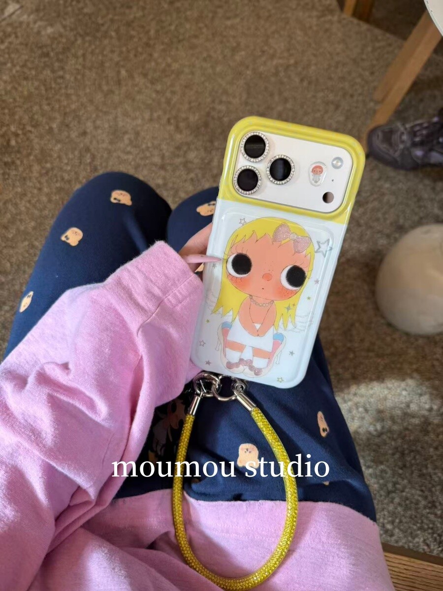 U2 可爱高跟鞋黄发小玉适用于苹果iPhone17promax新款小众创意卡通16简约个性防摔保护套15