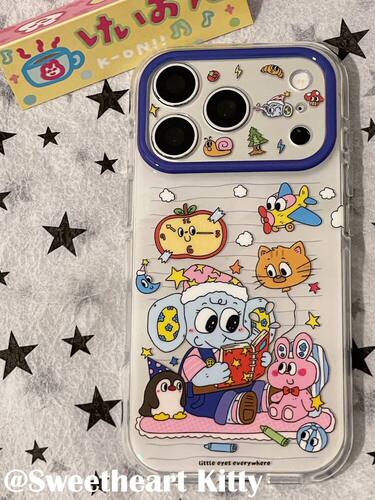 U2 ins古早可爱小动物卡通适用iphone18promax苹果17手机壳16少女