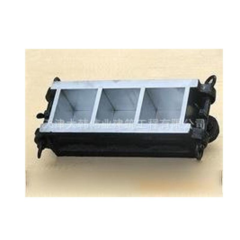 混凝土试块模具150三联100砂浆70.7抗渗铸铁试模可拆卸砼盒试压模