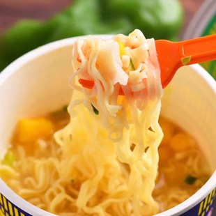 公仔碗仔面香港品牌海鲜风t味网红小碗装方便面解馋夜宵方便速食