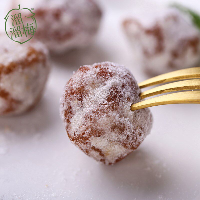 溜溜梅青梅60g*6袋雪梅西梅干B酸话梅子清乌梅情人梅蜜饯果脯零食