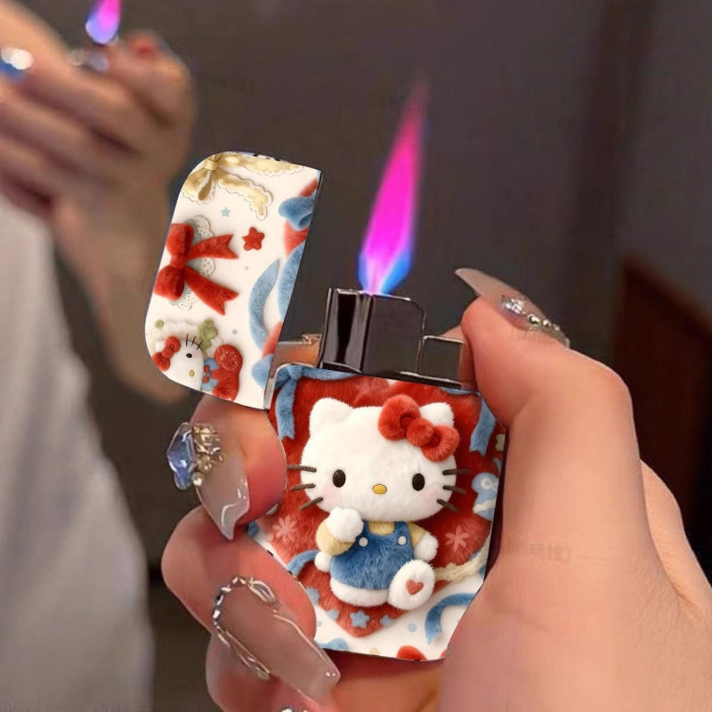 粉焰可爱充气防风粉色打火机新款高颜值kt猫卡通火焰网创意送男友,ZIPPO/瑞士军刀/眼镜,其它品牌打火机,淘宝优惠券,粉丝福利购,淘宝优惠卷