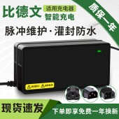 适用比德文新国标电动车电瓶充电器专用正品 48V12A60V20AH72V32AH
