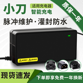 琳茵适用小刀电动车电瓶充电器48V20A60V72V20AH小刀电动车充电器